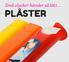 CareCard plåsterbox och andra plåster